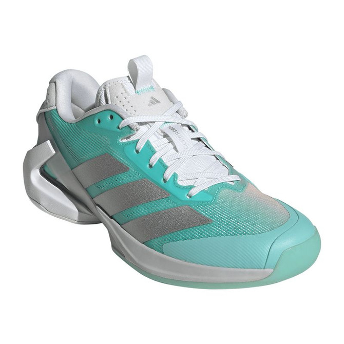 adidas Adizero Ubersonic 5 Womens Tennis Shoe - Flash Aqua/Silver Metallic/Blush Pink