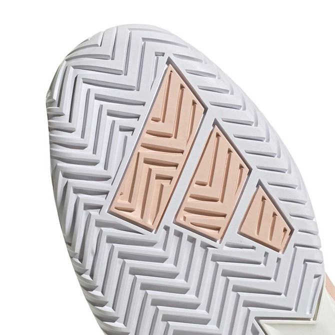 adidas Defiant Speed 2 Womens Tennis Shoe - Blush Pink/Silver Metallic/White