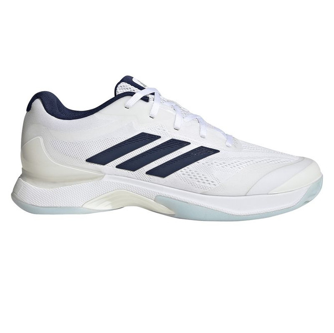 adidas Avacourt 3 Womens Tennis Shoe - White/Dark Blue/Crystal Sky