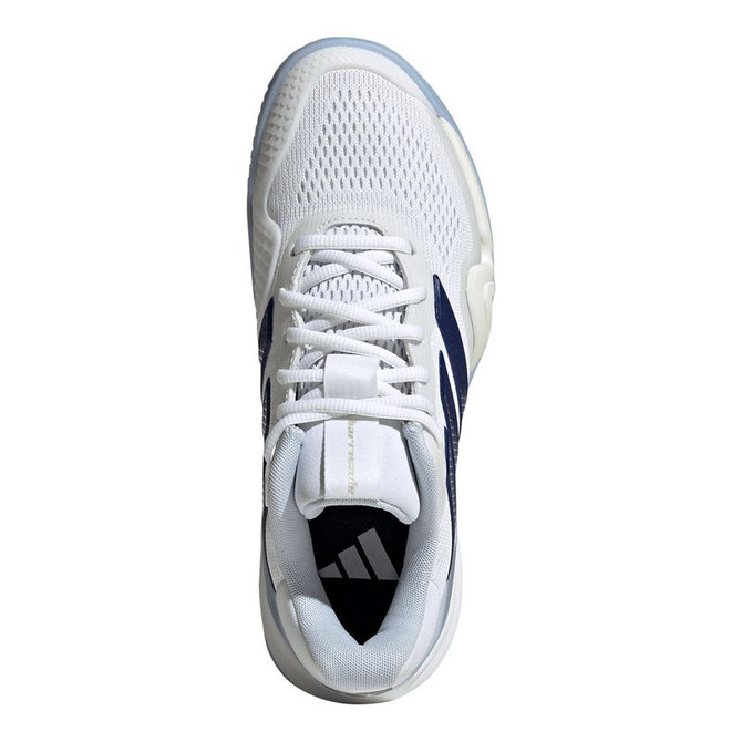 adidas Barricade 14 Womens Tennis Shoe - White/Dark Blue/Crystal Sky