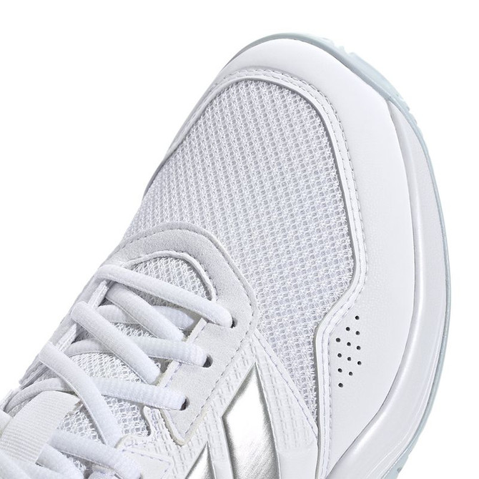 adidas Gamecourt 3 Womens Tennis Shoe - White/Silver/Ice Blue