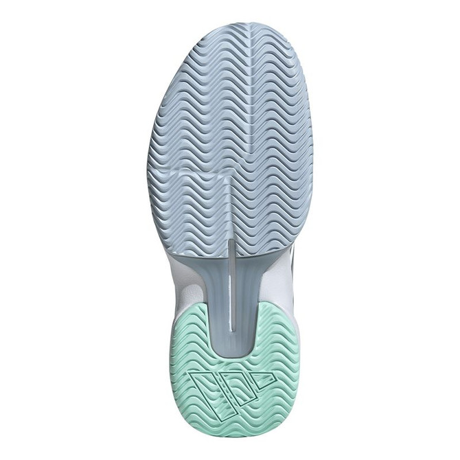 adidas Gamecourt 3 Womens Tennis Shoe - White/Silver/Ice Blue