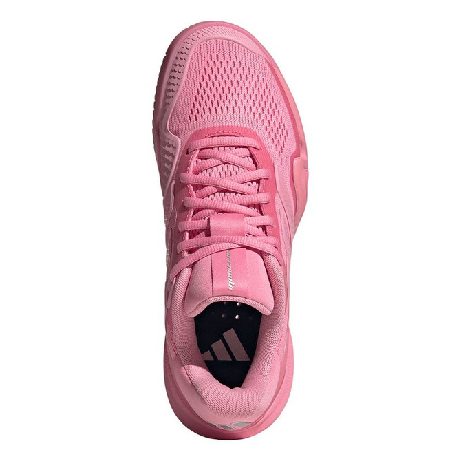 adidas Barricade 14 Womens Tennis Shoe - Bliss Pink/Bliss Pink/Silver Metallic - Final Sale