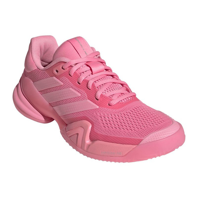 adidas Barricade 14 Womens Tennis Shoe - Bliss Pink/Bliss Pink/Silver Metallic - Final Sale