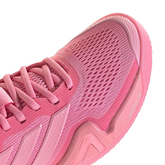 adidas Barricade 14 Womens Tennis Shoe - Bliss Pink/Bliss Pink/Silver Metallic - Final Sale