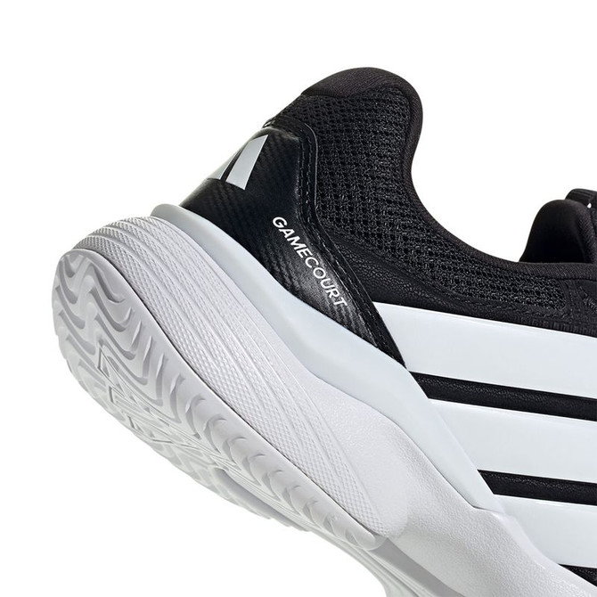 adidas Gamecourt 3 Mens Tennis Shoe - Black/White