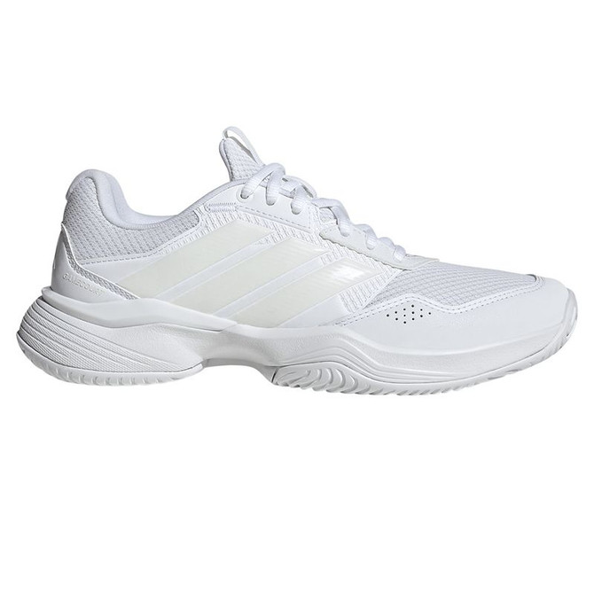 adidas Gamecourt 3 Womens Tennis Shoe - White/Silver