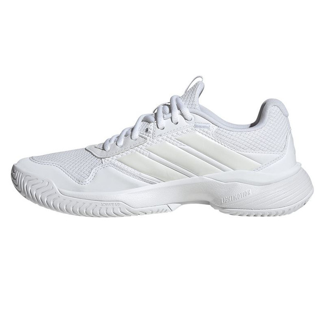 adidas Gamecourt 3 Womens Tennis Shoe - White/Silver