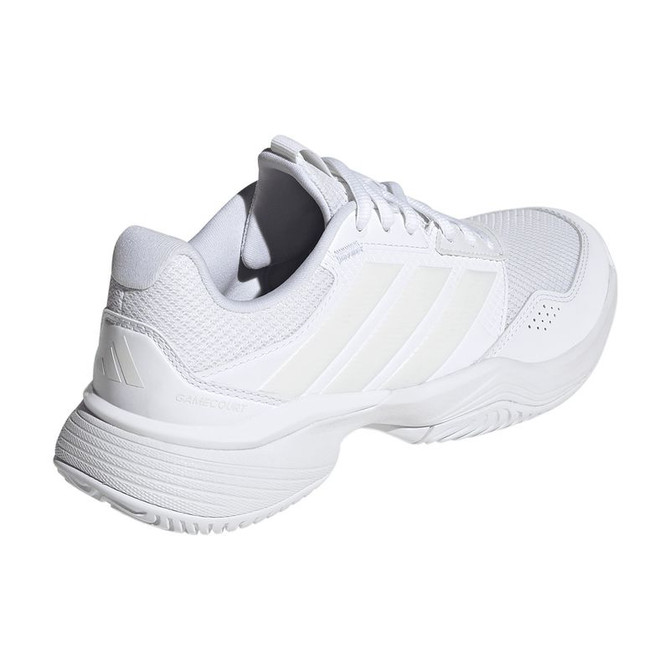 adidas Gamecourt 3 Womens Tennis Shoe - White/Silver