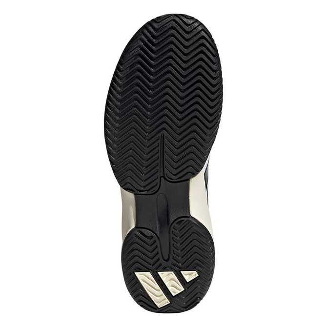 adidas Barricade Junior Tennis Shoe - White/Black