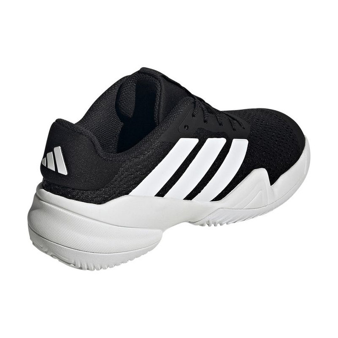 adidas Barricade Junior Tennis Shoe - Black/White