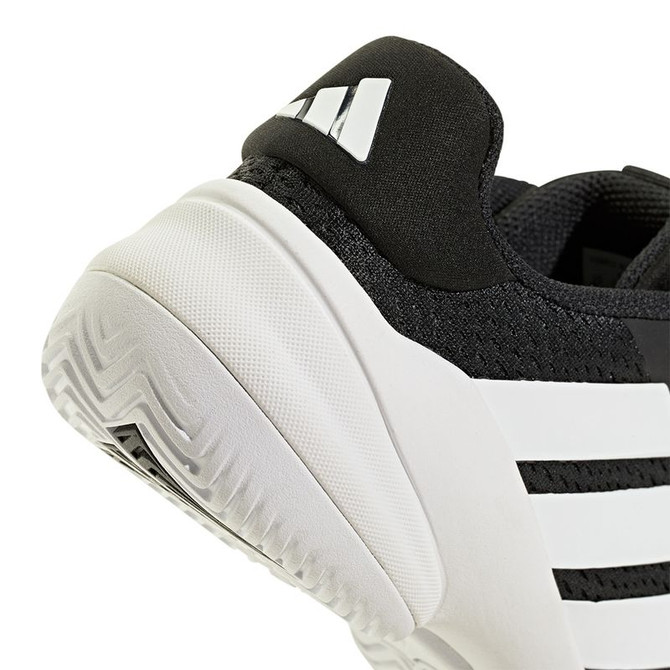 adidas Barricade Junior Tennis Shoe - Black/White