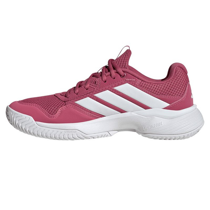 adidas Gamecourt 3 Womens Tennis Shoe - Dual Magenta/White