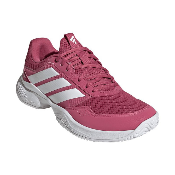 adidas Gamecourt 3 Womens Tennis Shoe - Dual Magenta/White