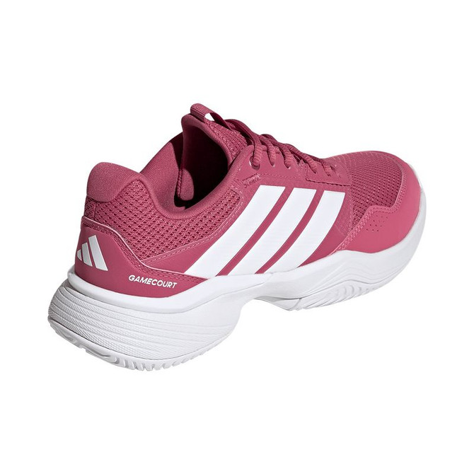 adidas Gamecourt 3 Womens Tennis Shoe - Dual Magenta/White