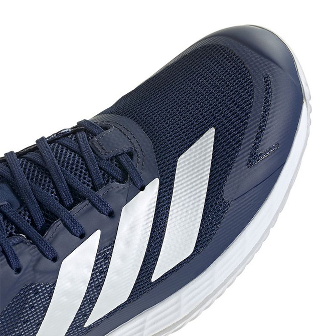 adidas Defiant Speed 2 Mens Tennis Shoe - Dark Blue/Zero Metallic/White