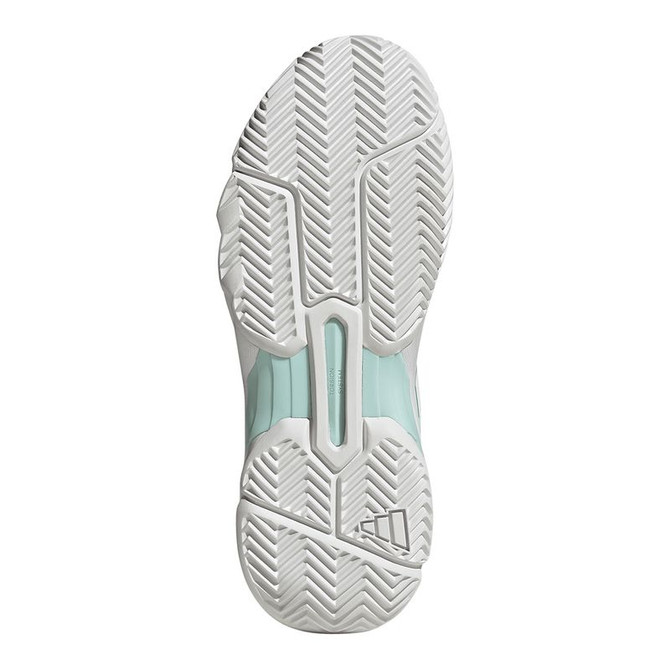 adidas Courtjam Control 3 Womens Tennis Shoe - Halo Mint/White/Silver