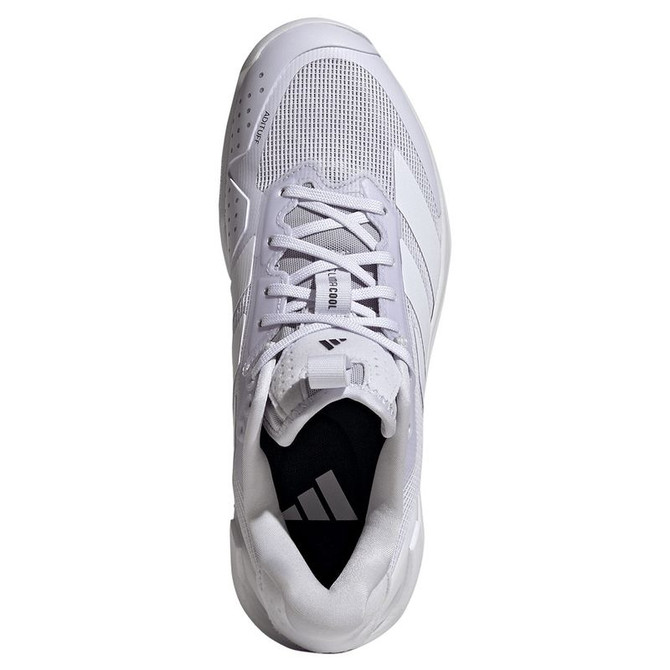 adidas Adizero Ubersonic 5 Womens Tennis Shoe - Frozen Purple/White/Aurora Ink