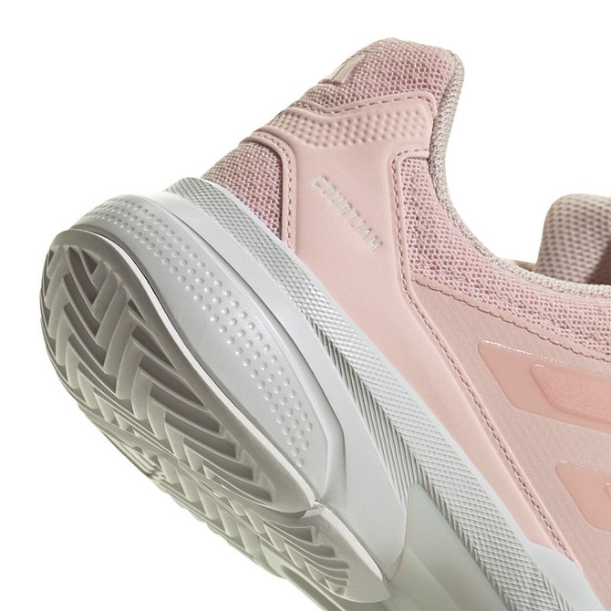 adidas CourtJam Control 3 Womens Tennis Shoe - Wonder Quartz/Wonder Quartz/Crystal White