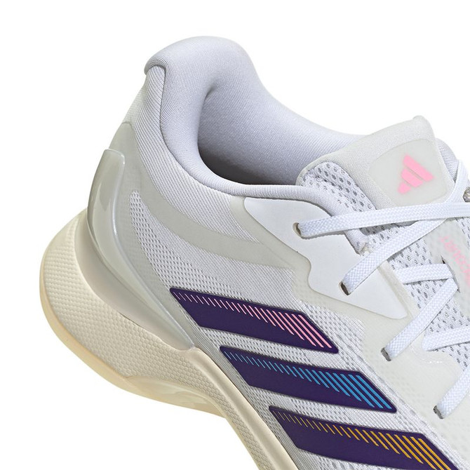 adidas Avacourt 3 Womens Tennis Shoe - White/Collegiate Purple/White