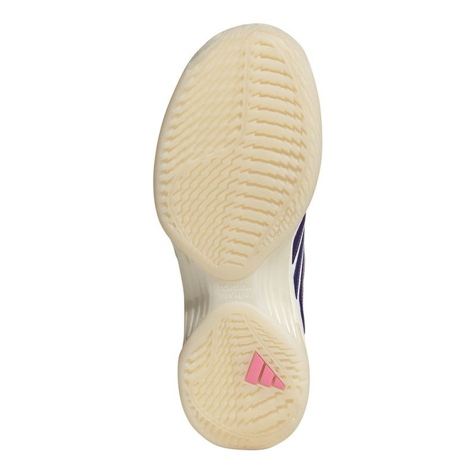 adidas Avacourt 3 Womens Tennis Shoe - White/Collegiate Purple/White