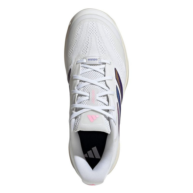 adidas Avacourt 3 Womens Tennis Shoe - White/Collegiate Purple/White