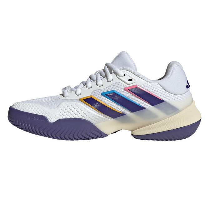 adidas Barricade 14 Womens Tennis Shoe - White/Collegiate Purple/Cream