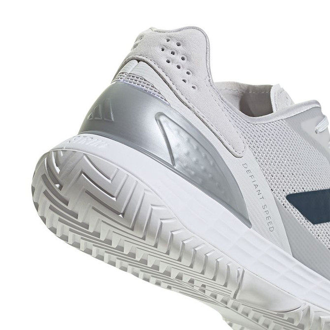 adidas Defiant Speed 2 Mens Tennis Shoe - Grey/Aurora Ink/Tech Grey
