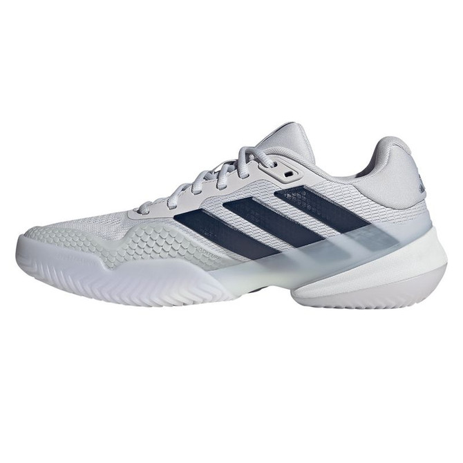 adidas Barricade 14 Mens Tennis Shoe - Grey/Aurora Ink/White