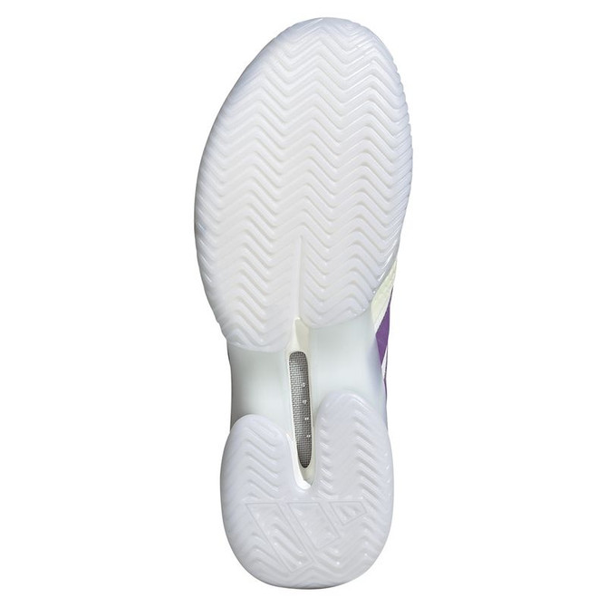 adidas Barricade 14 Mens Tennis Shoe - Off White/Active Purple/White