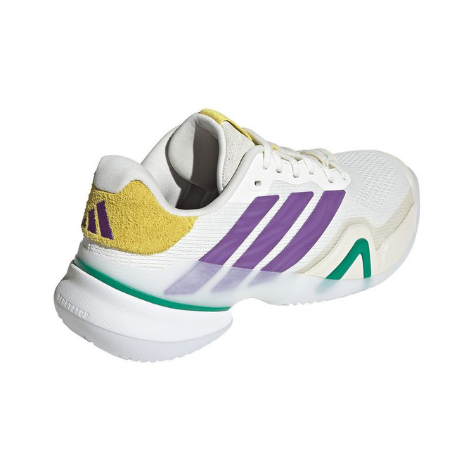 adidas Barricade 14 Mens Tennis Shoe - Off White/Active Purple/White