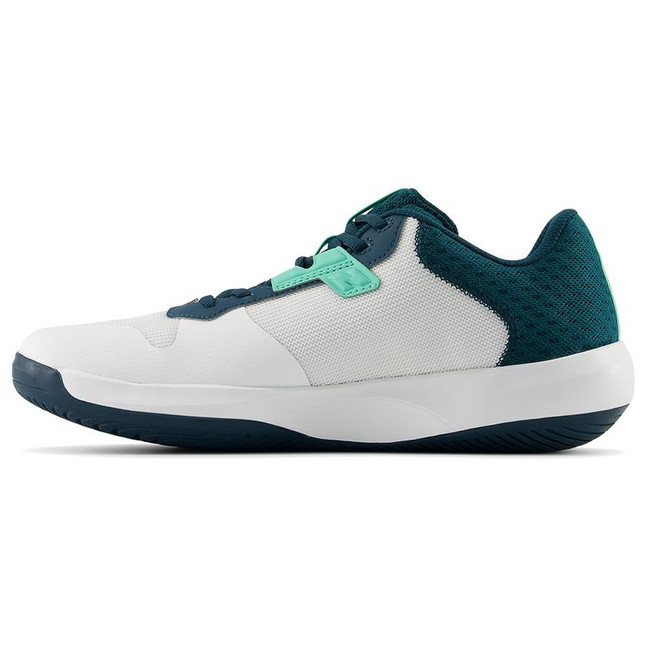 New Balance 696v6 (D) Mens Tennis Shoe - White/Medusa Green