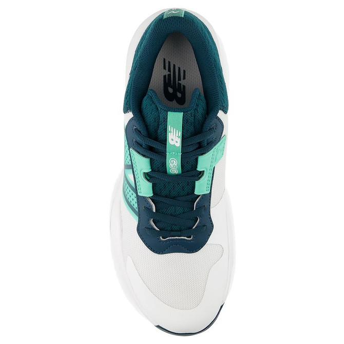 New Balance 696v6 (D) Mens Tennis Shoe - White/Medusa Green