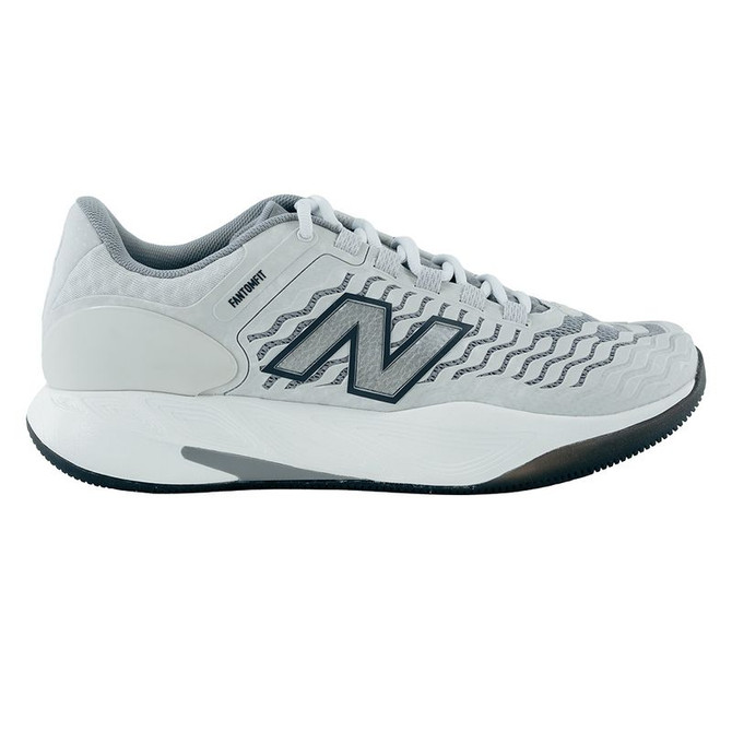 New Balance CT-Rally v2 LE (2E) Mens Tennis Shoe - Grey/Silver