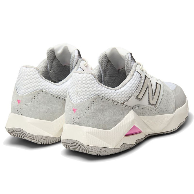 New Balance Coco Delray (D) Mens Tennis Shoe - White/Pink Heat