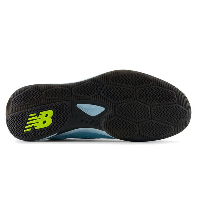 New Balance CT-Rally v2 (2E) Mens Tennis Shoe - Glint Blue/Black