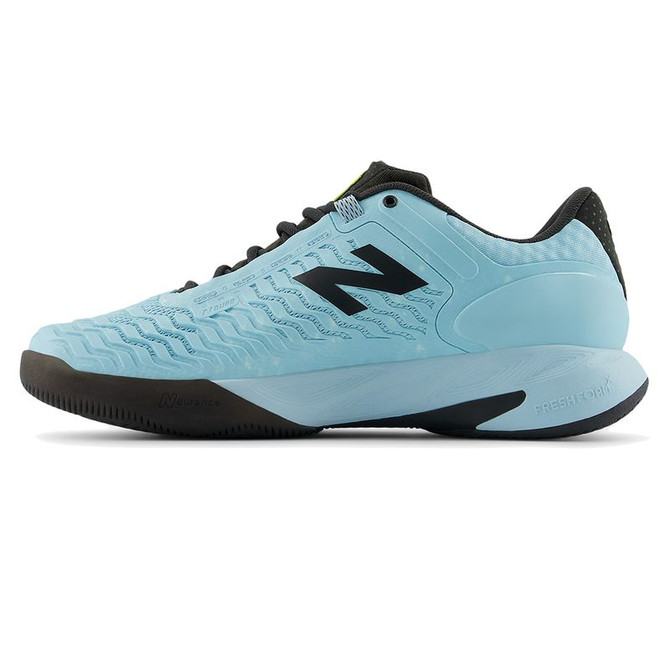 New Balance CT-Rally v2 (2E) Mens Tennis Shoe - Glint Blue/Black