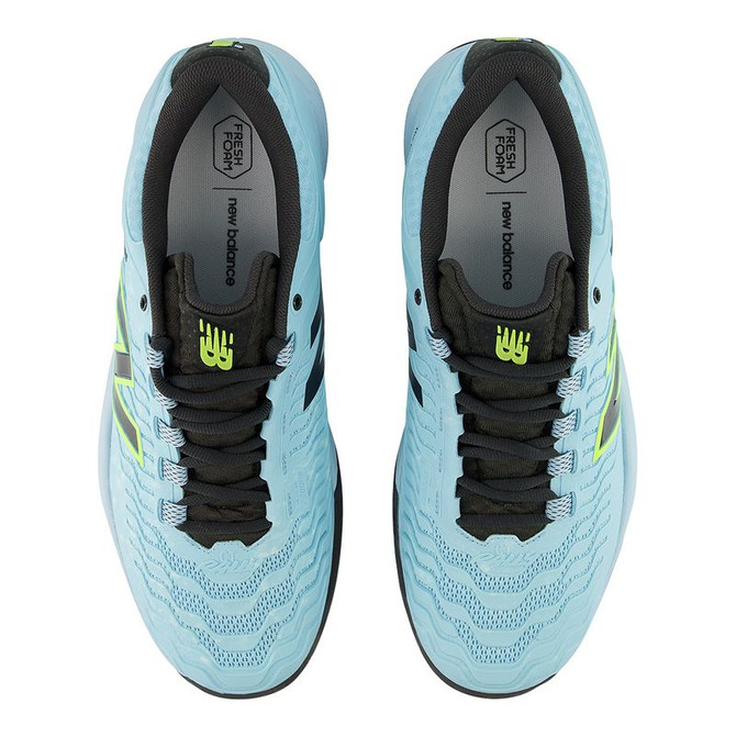 New Balance CT-Rally v2 (2E) Mens Tennis Shoe - Glint Blue/Black