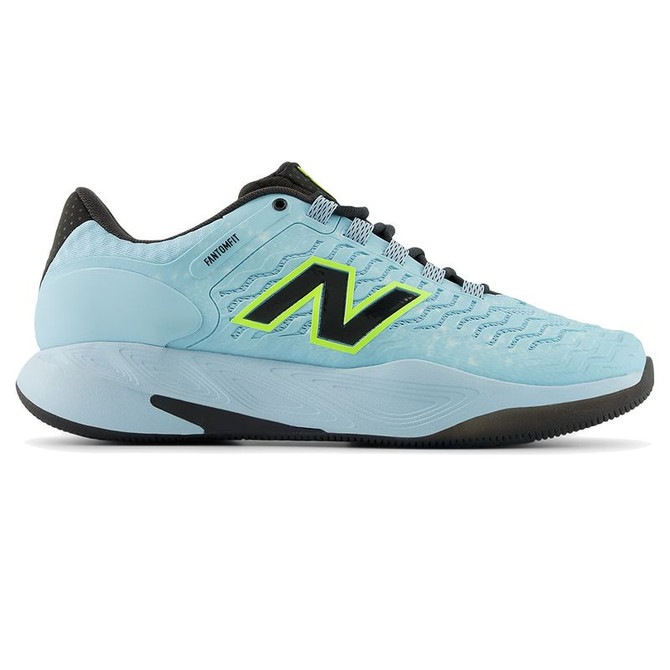 New Balance CT-Rally v2 (D) Mens Tennis Shoe - Glint Blue/Black