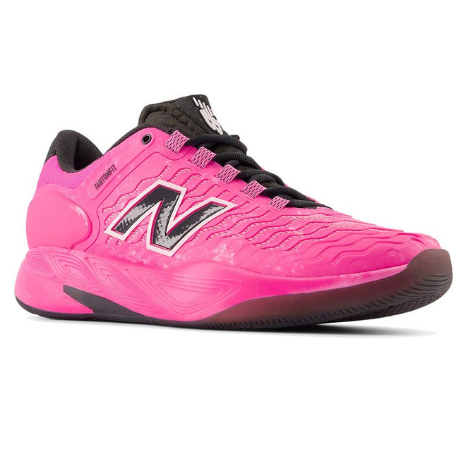 New Balance CT Rally v2 (D) Mens Tennis Shoe - Pink Heat/Black