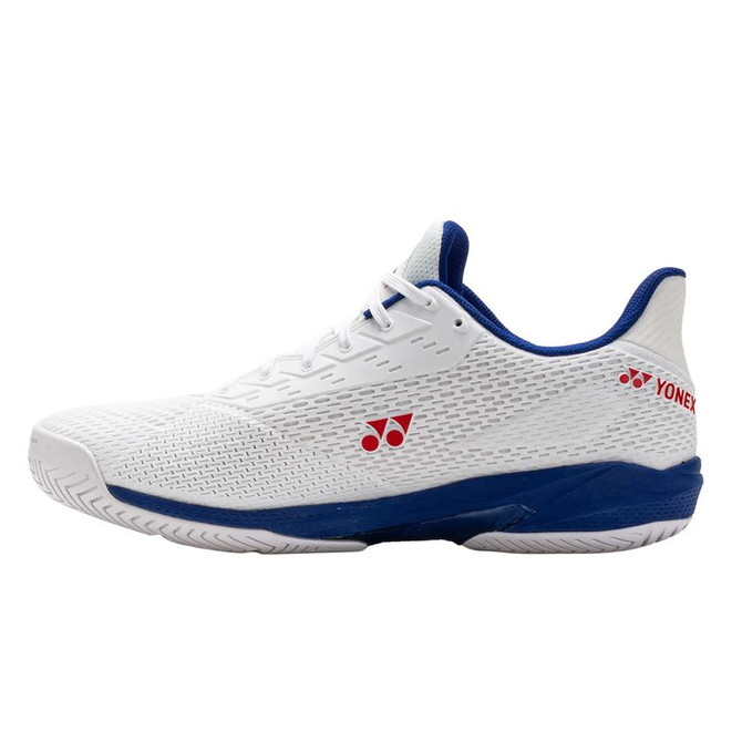 Yonex AD-ACCEL Mens Wide (2E) Tennis Shoe - White/Blue