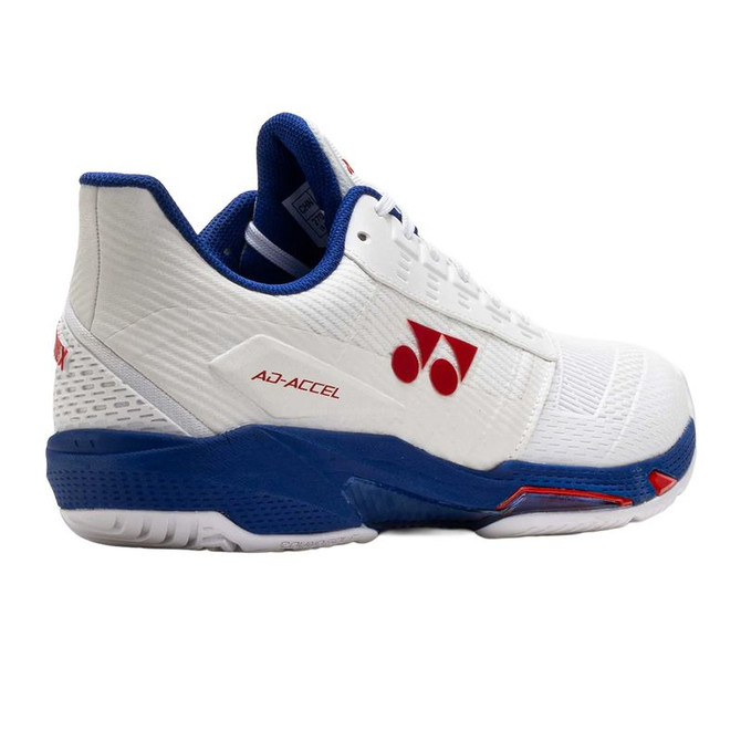 Yonex AD-ACCEL Mens Wide (2E) Tennis Shoe - White/Blue