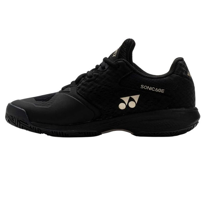 Yonex Sonicage Womens Tennis Shoe - Black/Mocha Gray