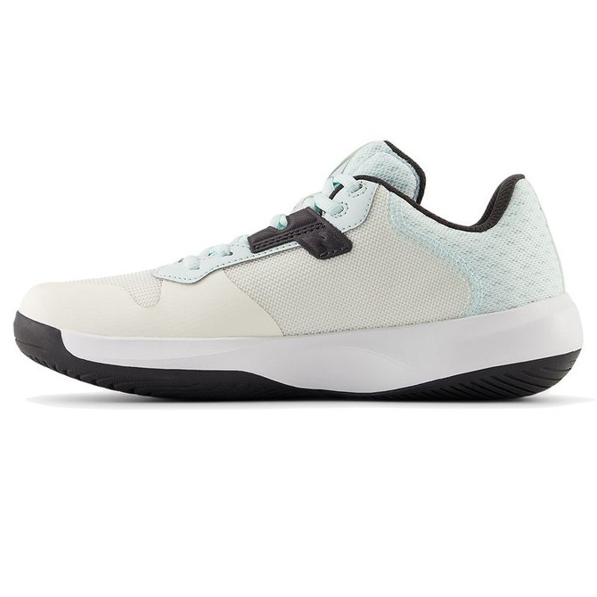New Balance 696v6 (B) Womens Tennis Shoe - Sea Salt/Glint Blue/White
