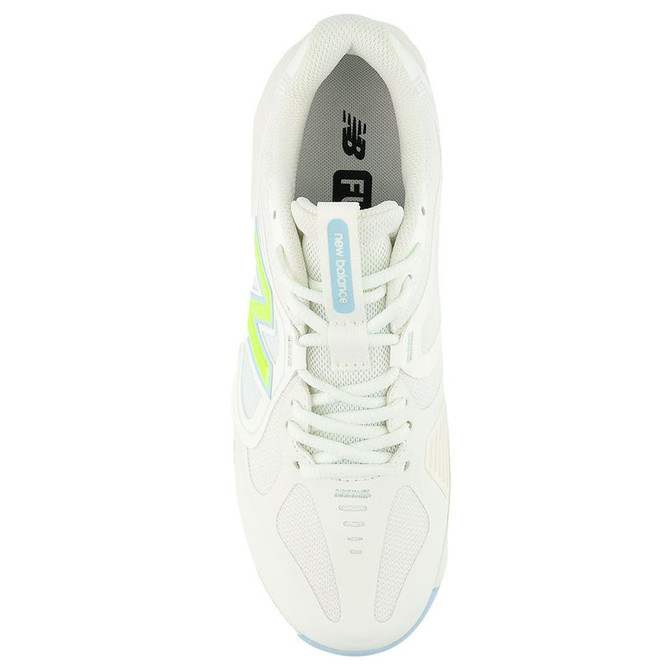 New Balance 796v5 (B) Womens Pickleball Shoe - White/Blue/Yellow