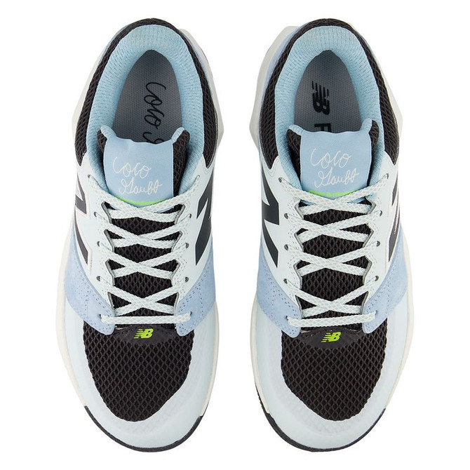New Balance Coco Delray (B) Womens Tennis Shoe - Glint Blue/Black/White