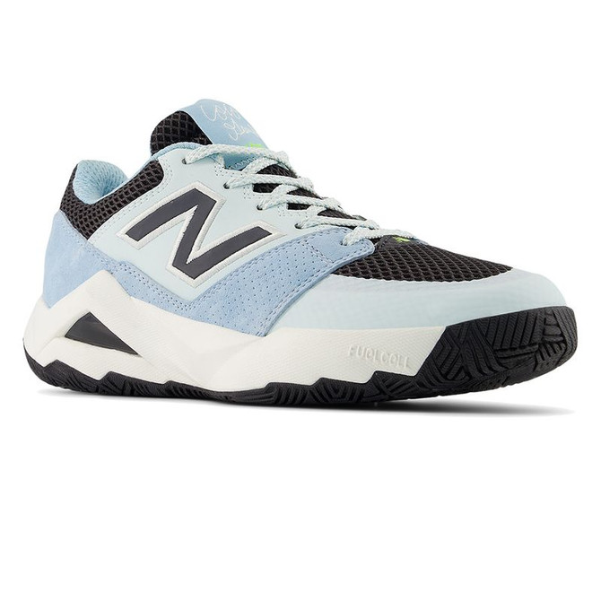 New Balance Coco Delray (D) Womens Tennis Shoe - Glint Blue/Black/White