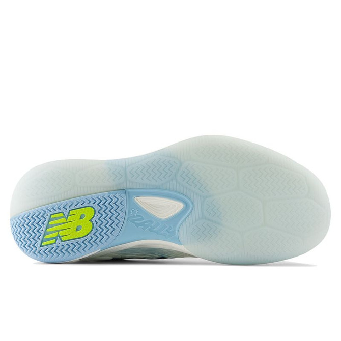 New Balance CT-Rally v2 (B) Womens Tennis Shoe - White/Sea Salt/Glint Blue