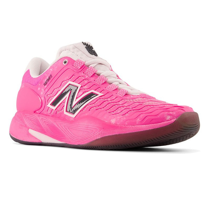 New Balance CT-Rally v2 (B) Womens Tennis Shoe - Pink Heat/Black