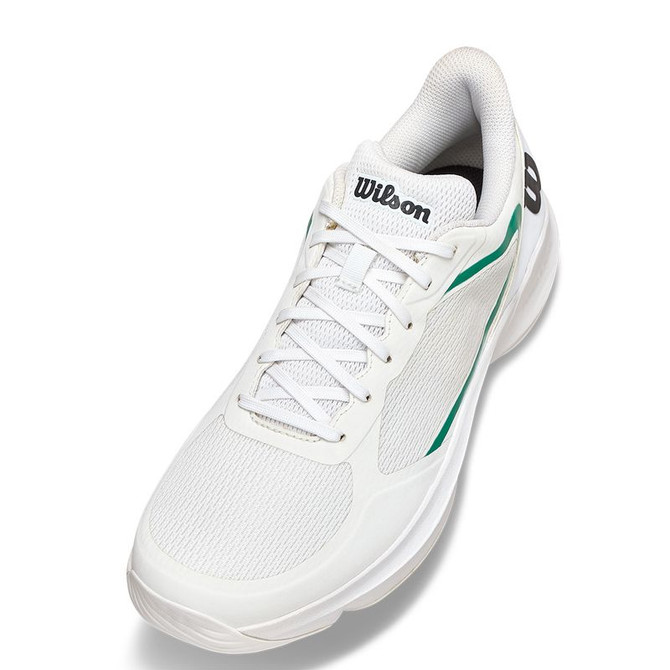 Wilson Hurakn Lite Mens Padel Shoe - White/White/Bosphorus